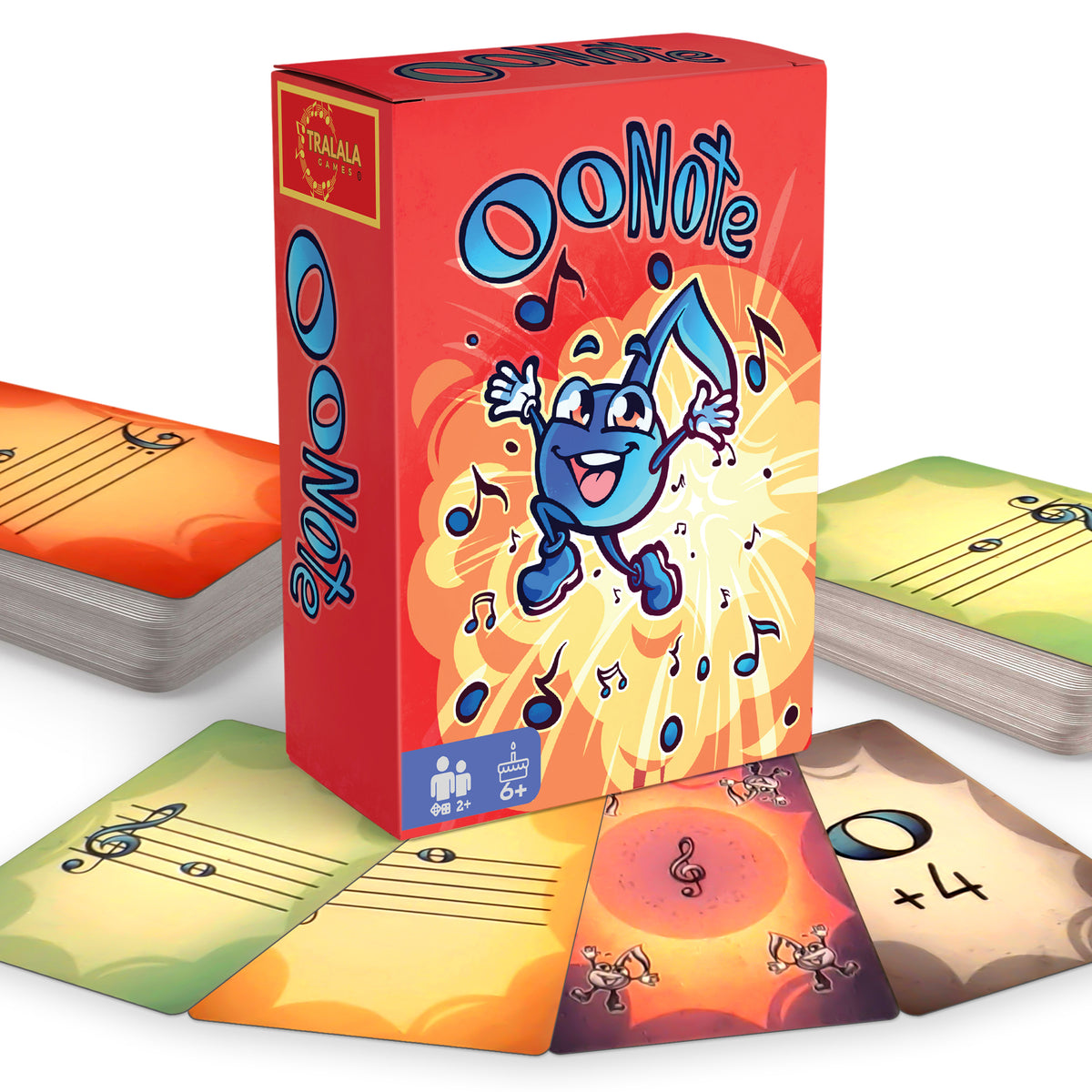 La boîte OONOTE et ses cartes de notes colorées